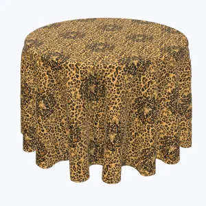 Abstract Leopard Spots Rounds