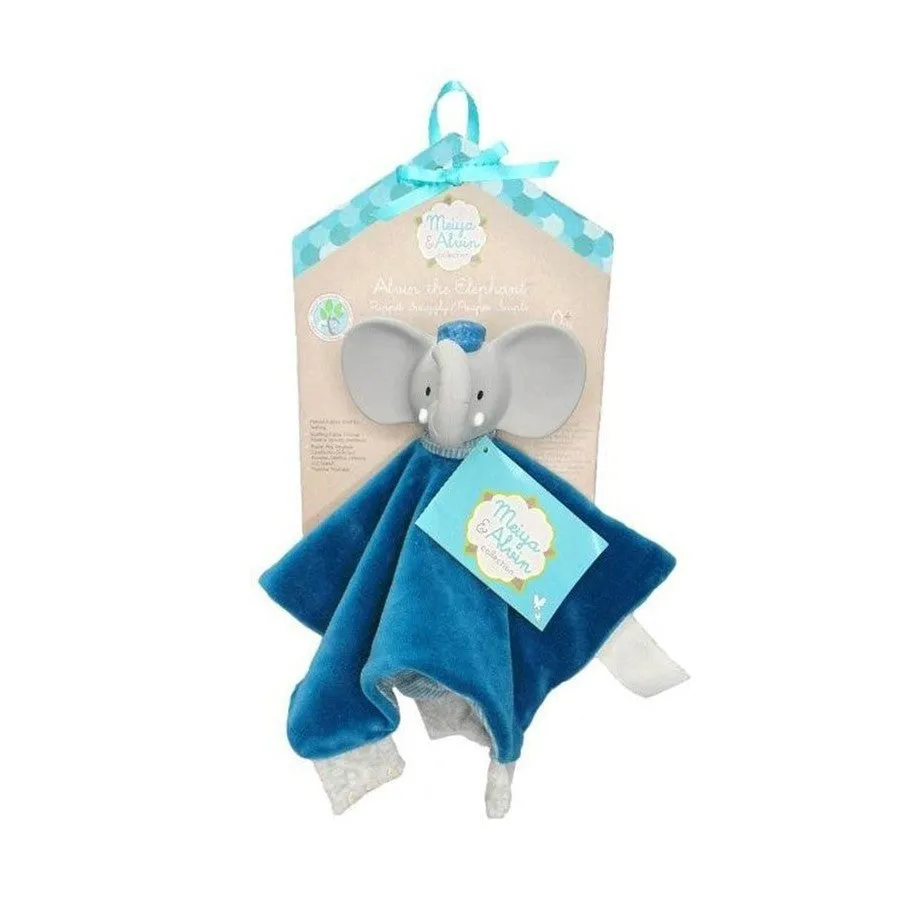 Alvin Elephant Snuggly Teether & Comforter