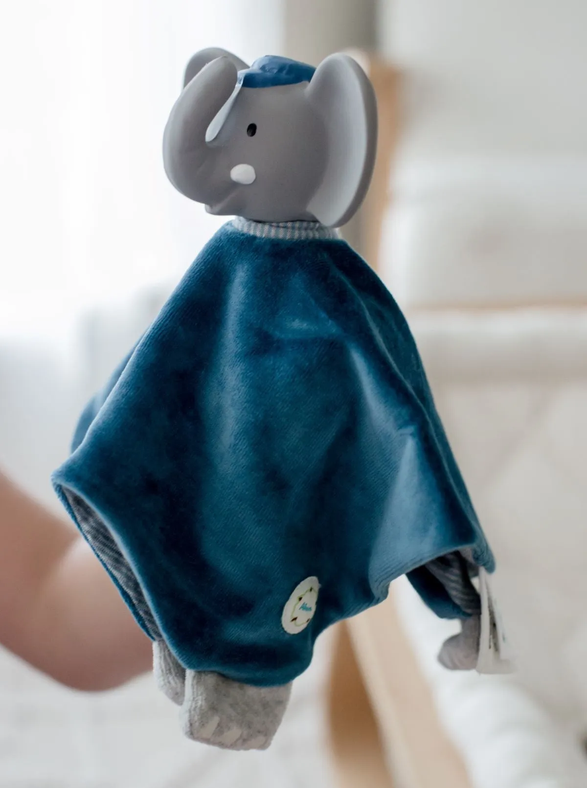 Alvin Elephant Snuggly Teether & Comforter