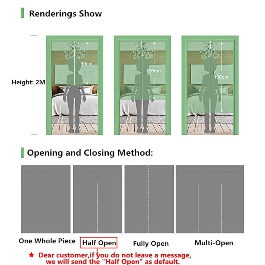 Door Curtain Imabari ( 2 sizes and 4 ways to hang it)