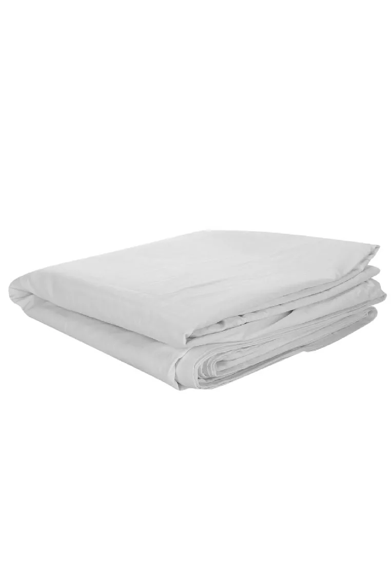 Earth Series Duvet Cover Twin 66 x 92" - Plain White