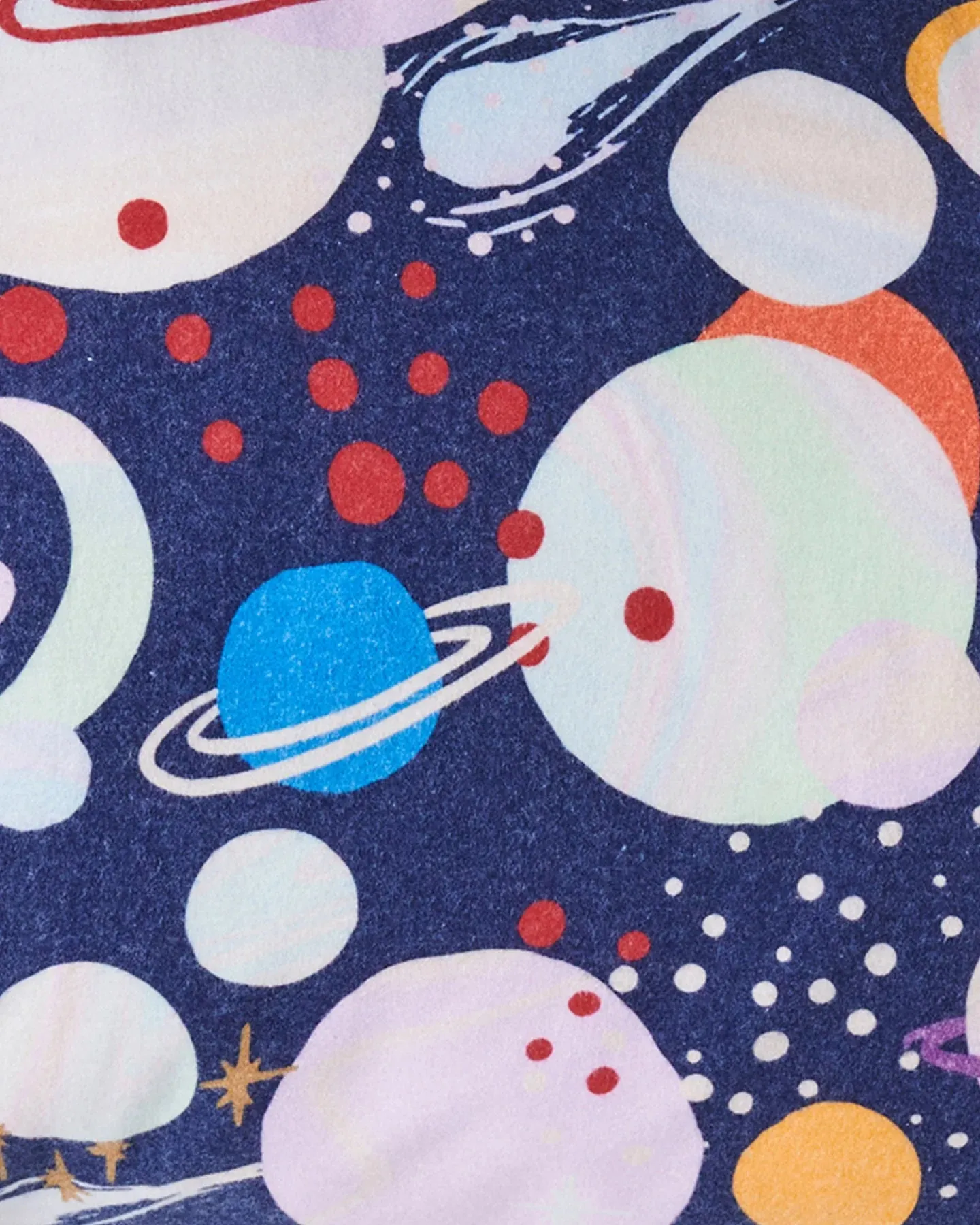 Kip & Co Planet Kip Flannelette Fitted Sheet