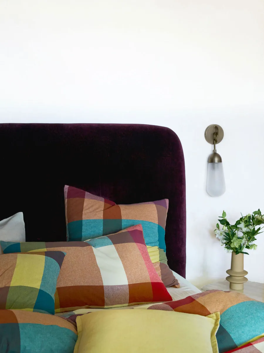 LINEN HOUSE EASTWOOD QUILT COVER SET - PECAN