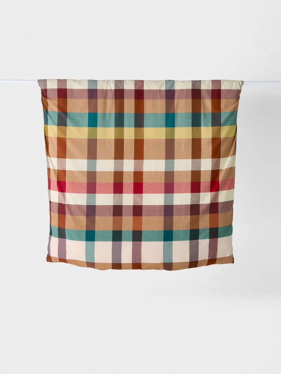 LINEN HOUSE EASTWOOD QUILT COVER SET - PECAN
